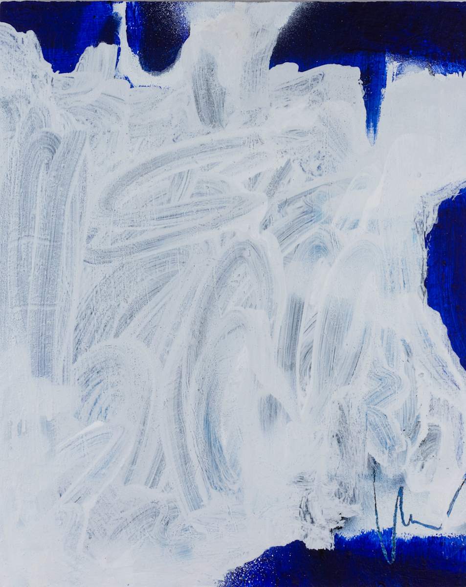 BLUE COSMIC LIGHT 2 by Petronilla Hohenwarter 