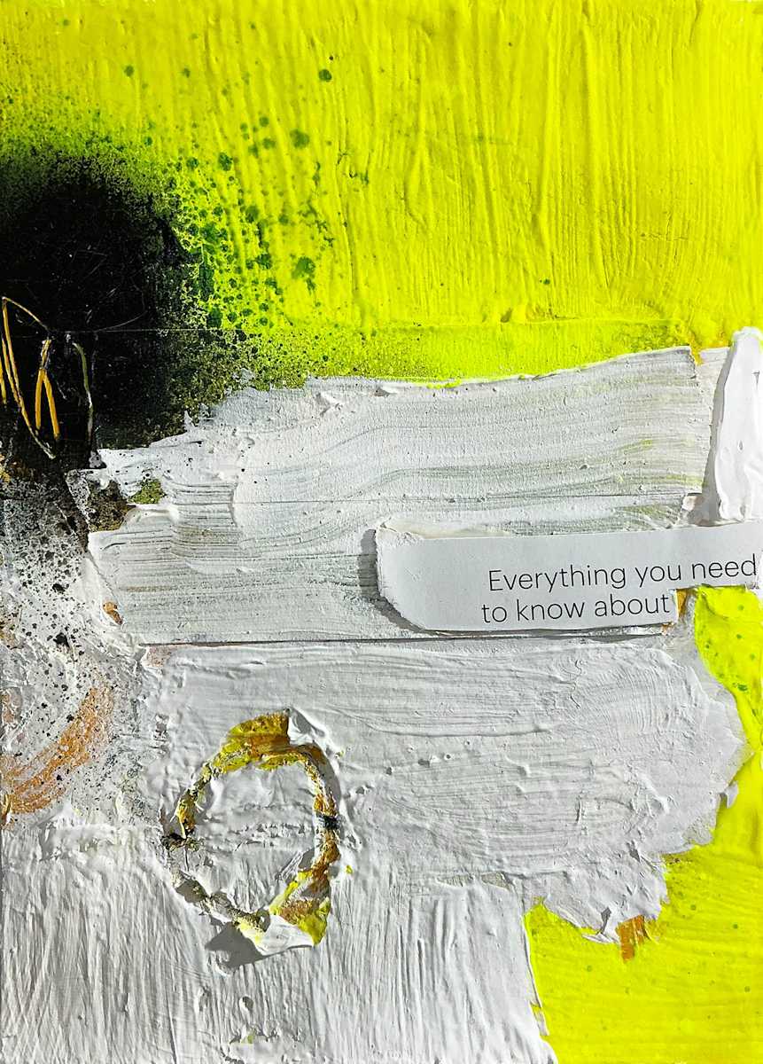 EVERYTHING YOU NEED TO KNOW by Petronilla Hohenwarter, Image 4.