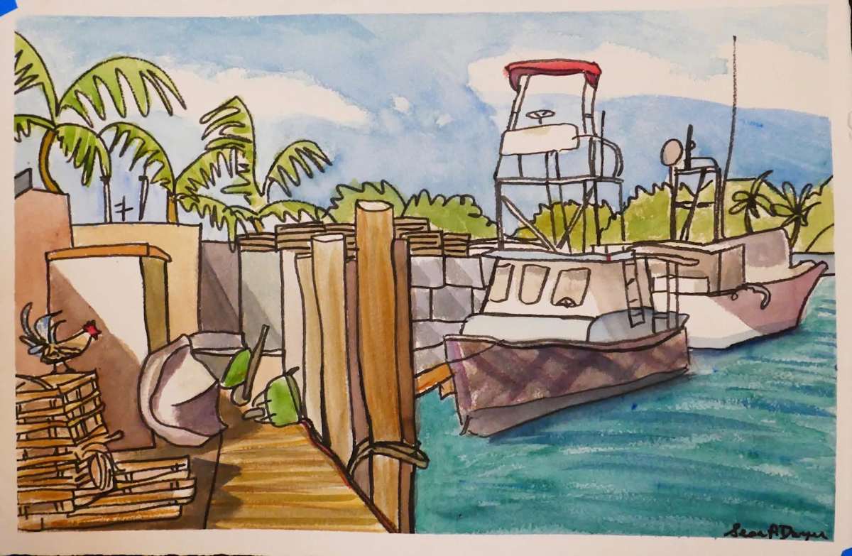 Boatyard Shade by seanpdwyer, Image 1.