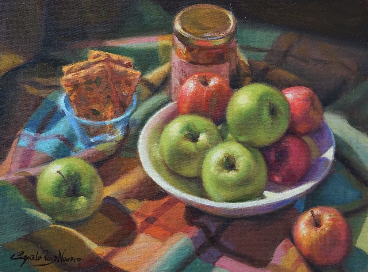 Apples and Crackers by Gonzalo Ruiz Navarro 