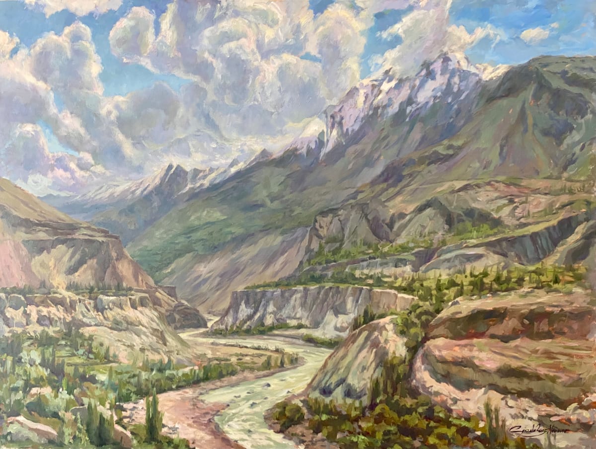 Hunza Valley III by Gonzalo Ruiz Navarro 