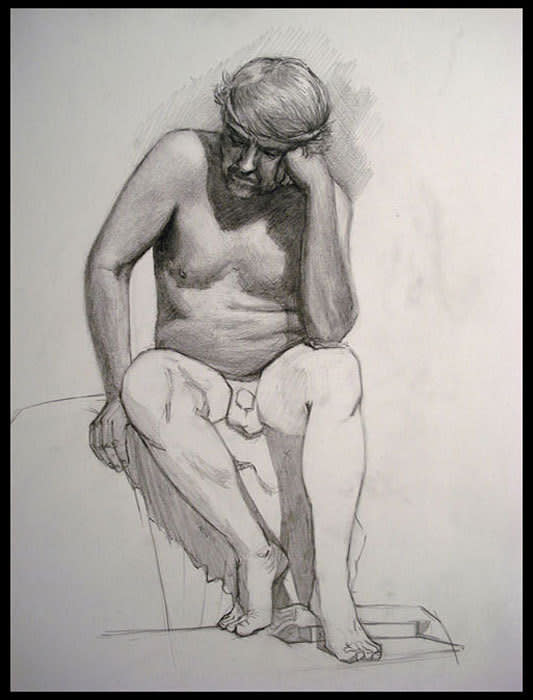 David, Seated by Layil Umbralux 