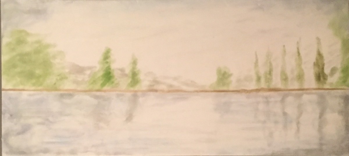 Blue Lakeview by Abby Blackman 