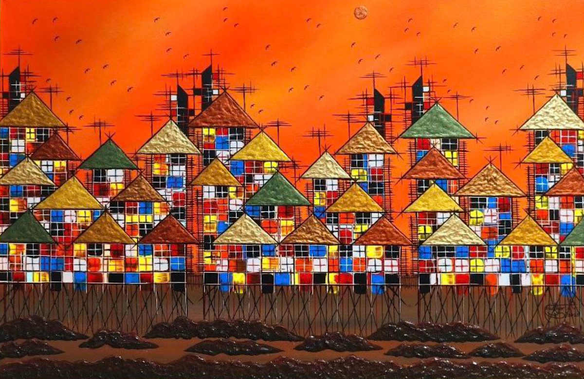 Sunrise, Urban Series Version  II by Allan Escober, Image 2.