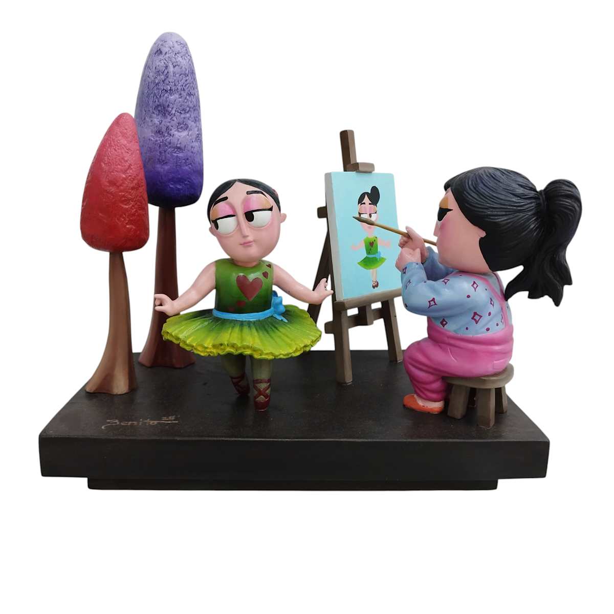 Painting Balerina by Jovan Benito, Image 1.