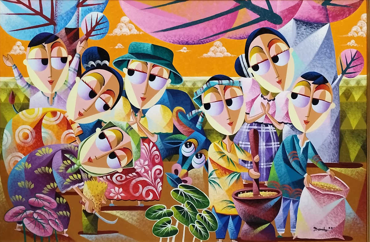 Palay Harvest by Jovan Benito 