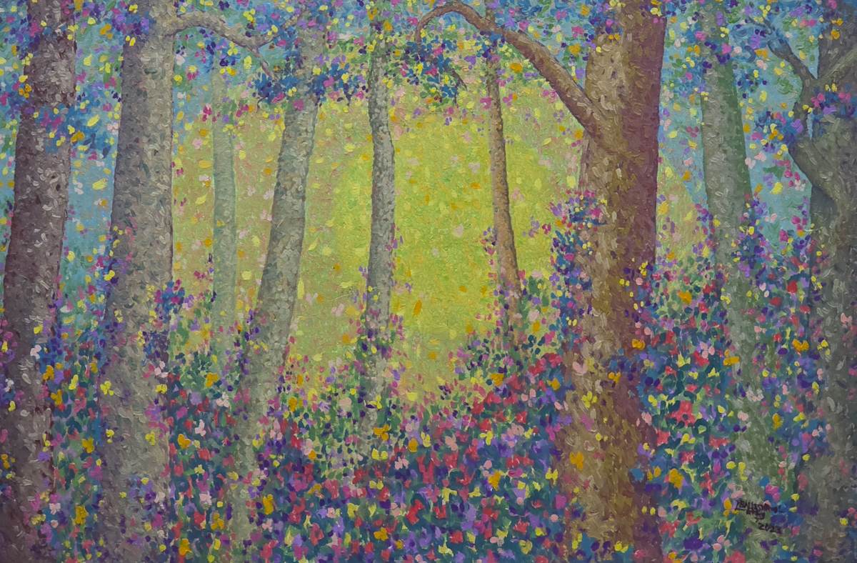Golden Scene by Larry Ballesteros, Image 1.