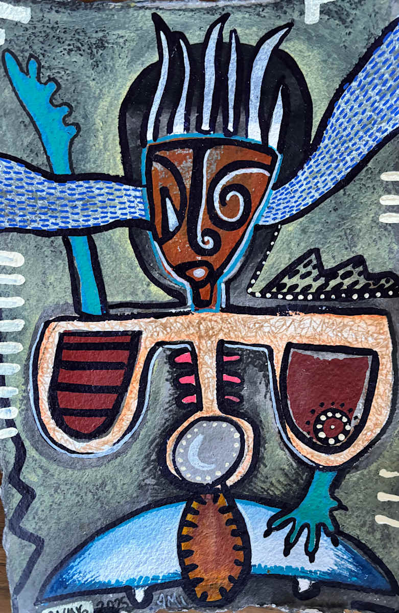 Jugs Drawing by Karen Ami, Image 1.