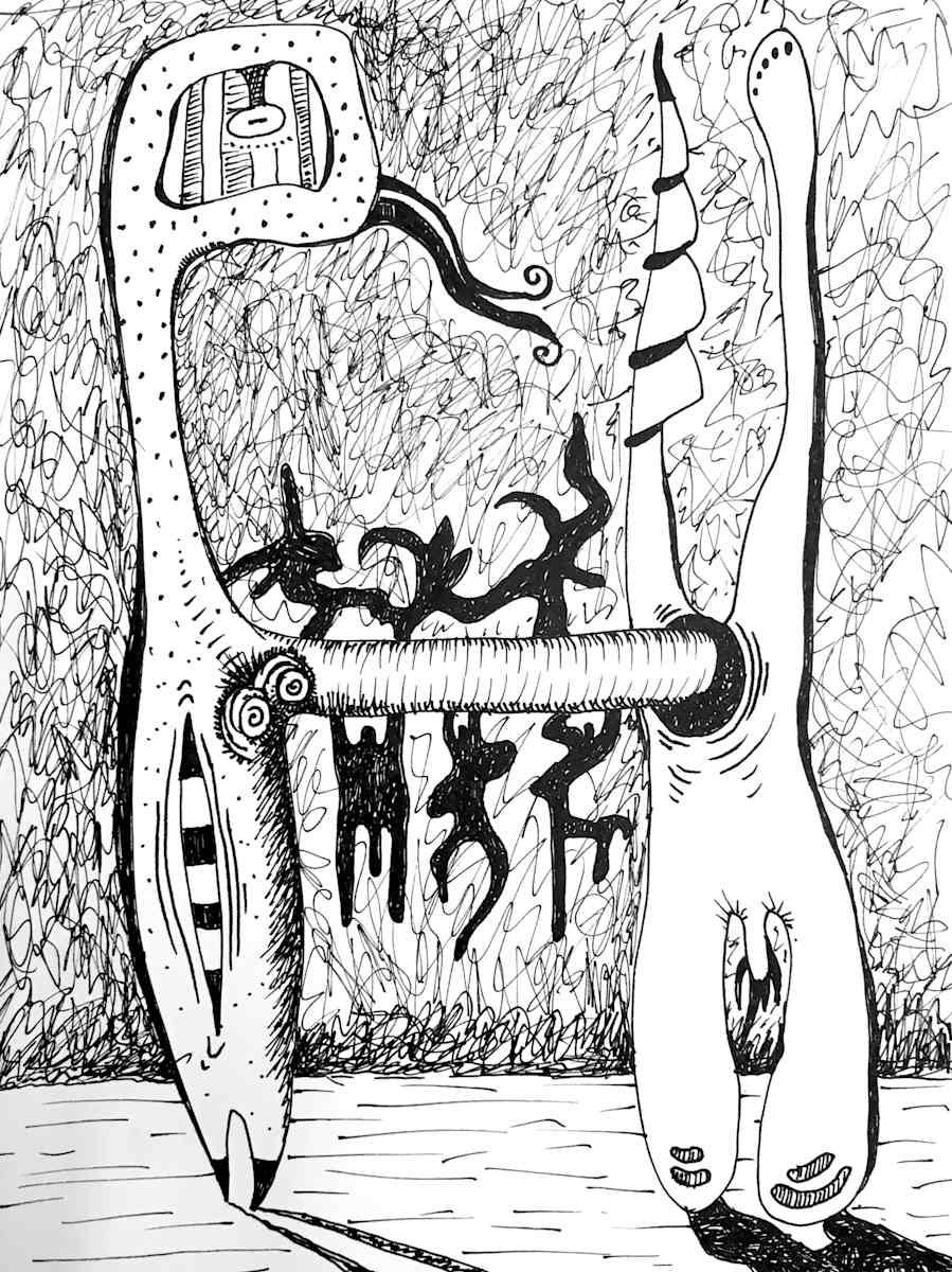 Pole Dancers by Karen Ami, Image 1.