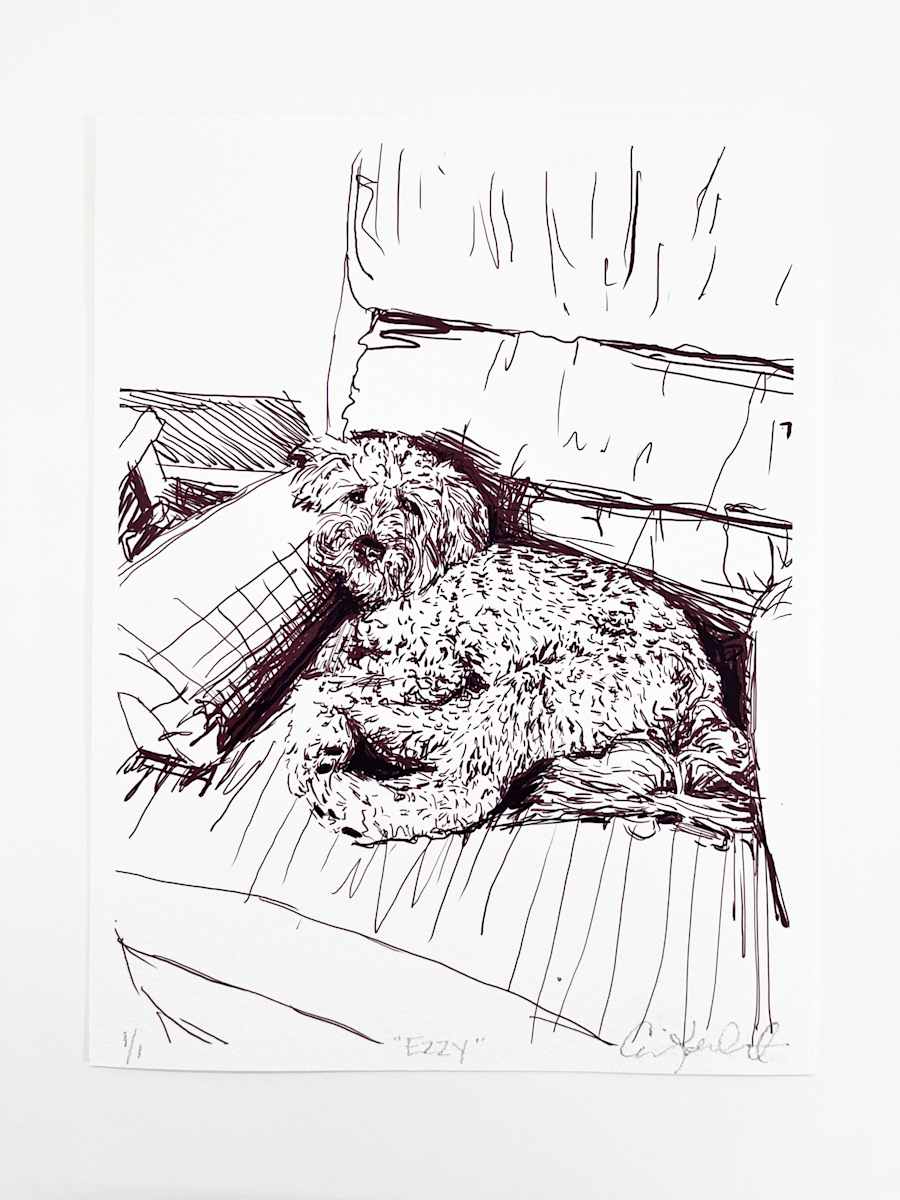 Ezzy Portrait by Erin Kerbert 