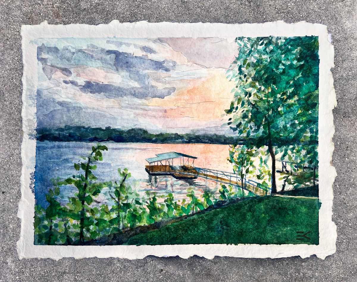 KL Lake House Portrait by Erin Kerbert 