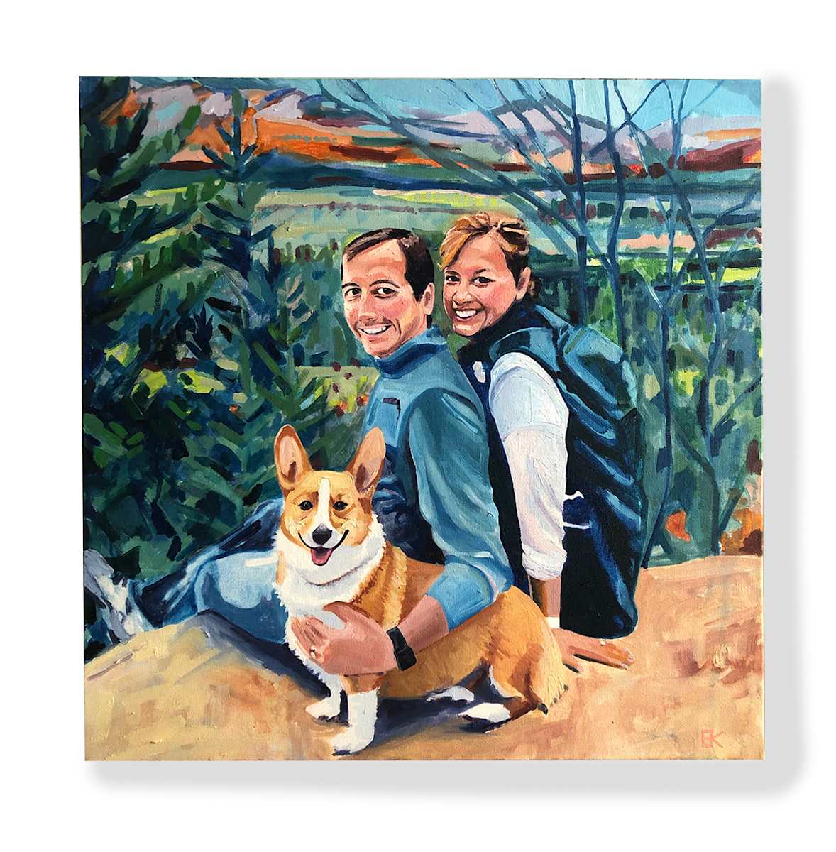 Portrait in Lake Placid by Erin Kerbert 