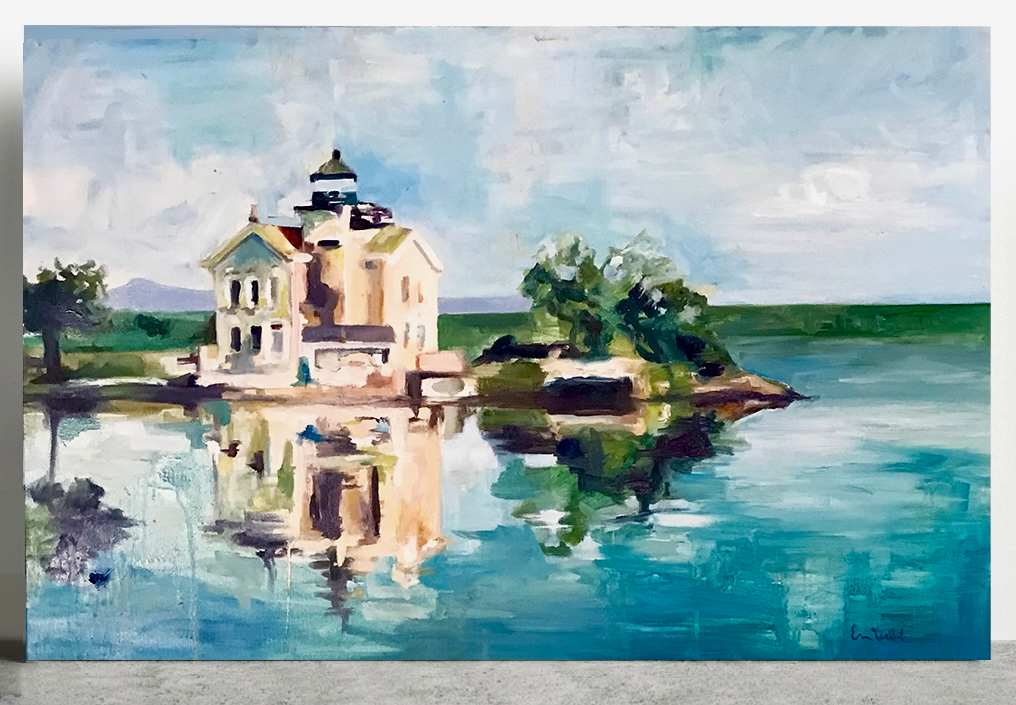 Saugerties Lighthouse by Erin Kerbert, Image 1.