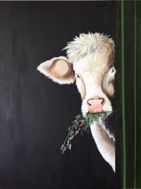 Cattle - Big Charlotte by Ann A Blake 