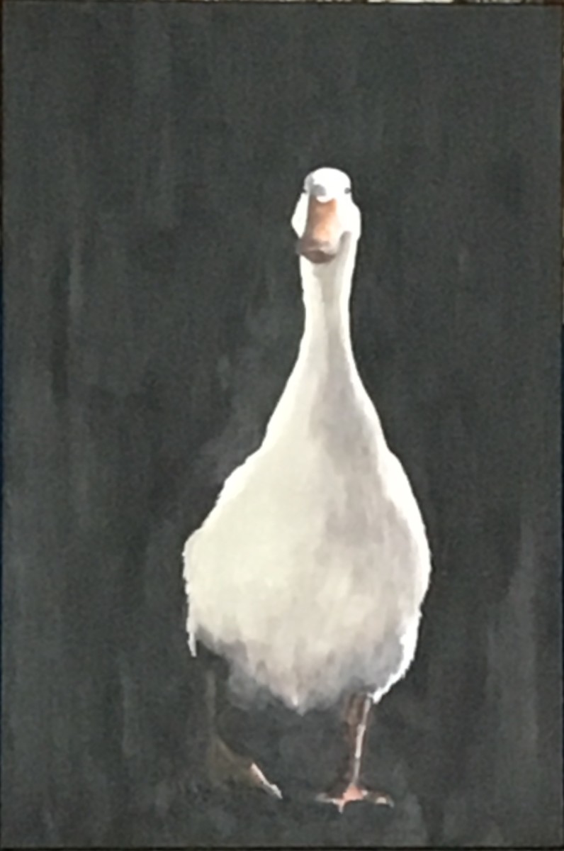Duck - Duck with Attitude  by Ann A Blake 