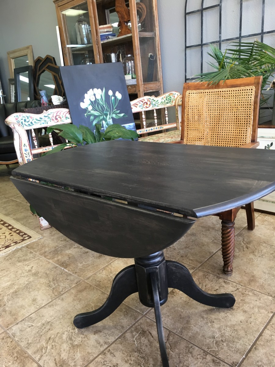 Furniture - Drop leaf table by Ann A Blake 