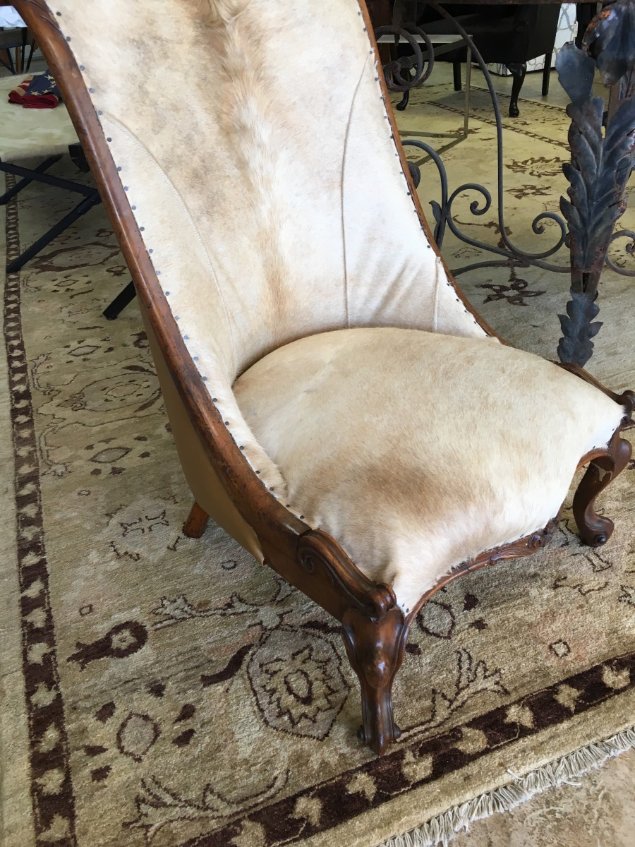 Furniture - Boot Chairs, Antique by Ann A Blake 