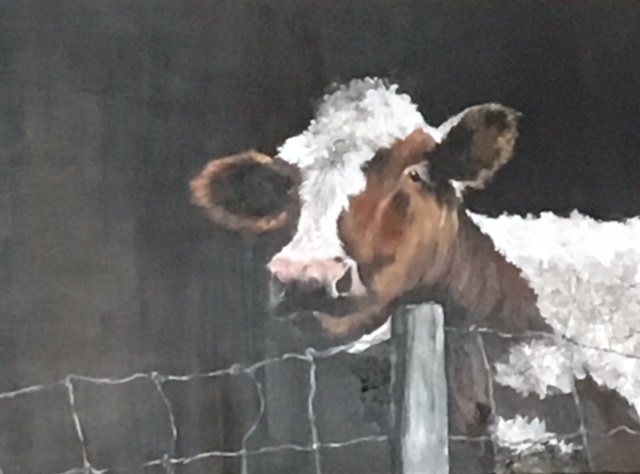 Cattle - Mrs. Harrison by Ann A Blake 