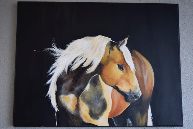 Cattle - Palomino by Ann A Blake 