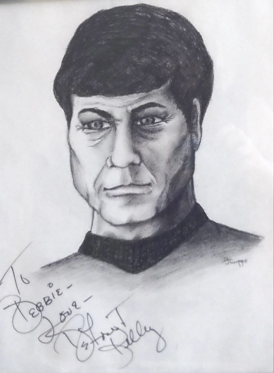 DeForest Kelley 'Bones' by Deborah J. Sutherlin 