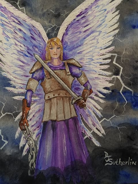 Prayer Angel:  Protection by Deborah J. Sutherlin 