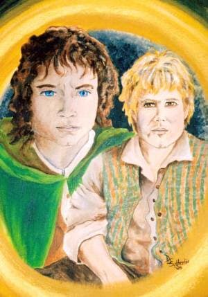 Sam, Frodo and the Ring by Deborah J. Sutherlin 