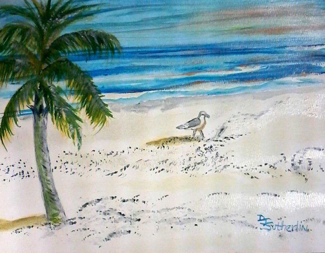 Shimmer Sandpiper by Deborah J. Sutherlin, Image 1.