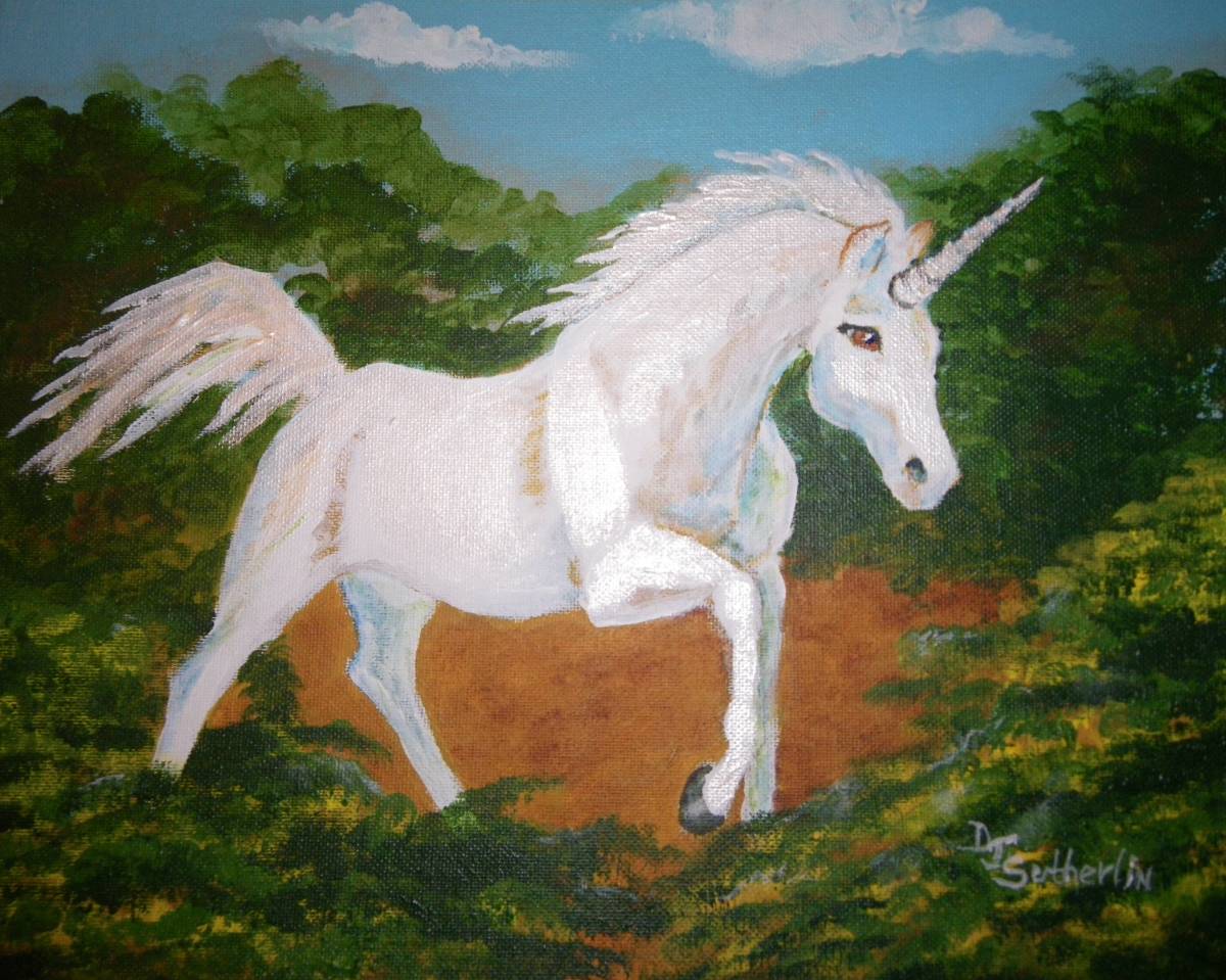 Summer Unicorn by Deborah J. Sutherlin 