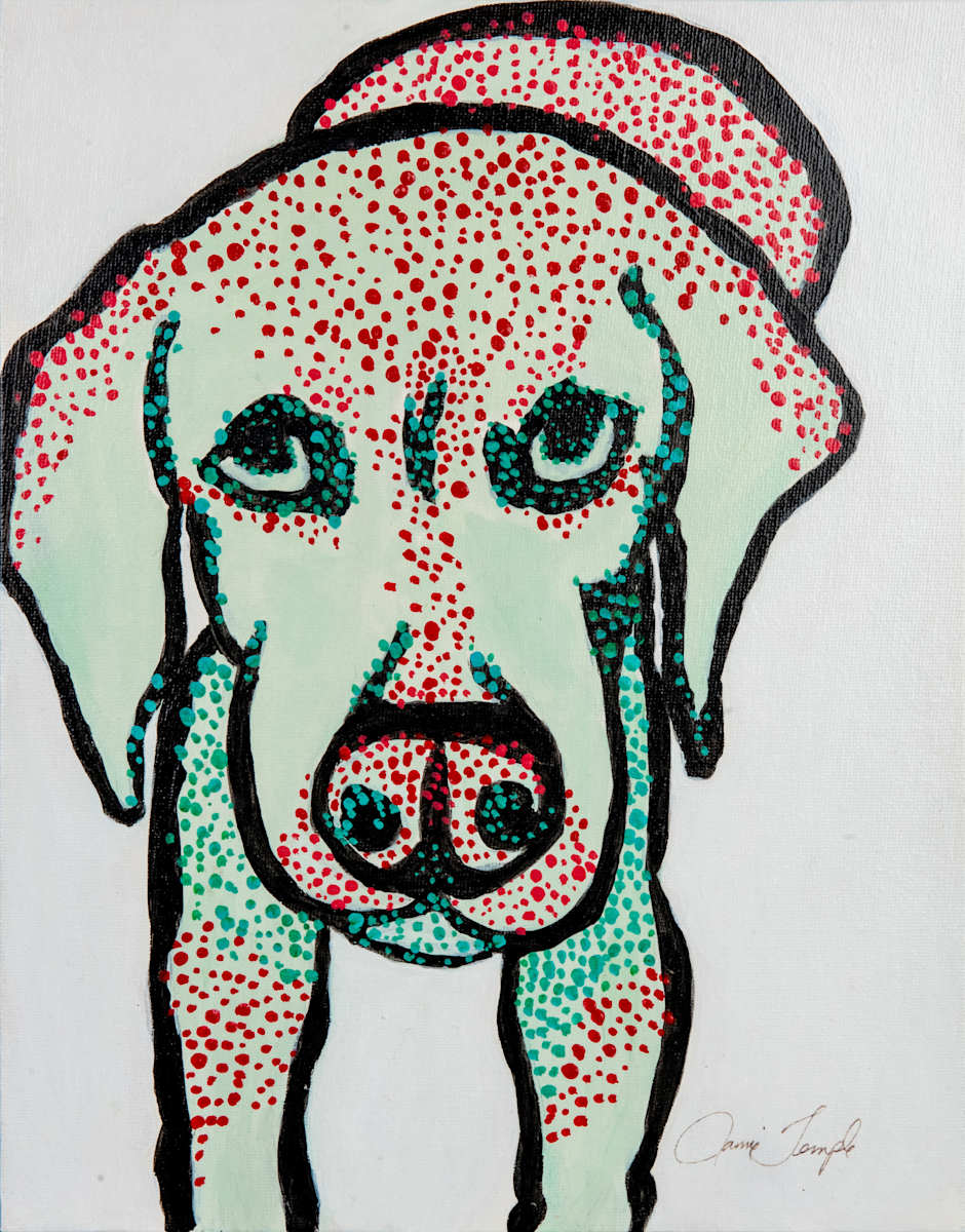 Polka Dot Pup by Jamie Temple, Image 1.