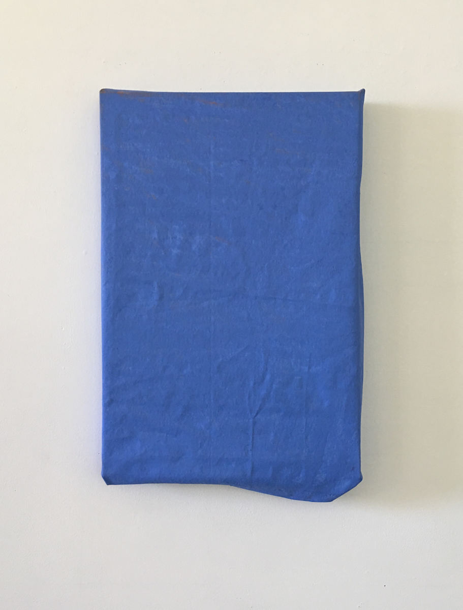 Folded=Over Painting (Blue) by Steve Riedell, Image 1.