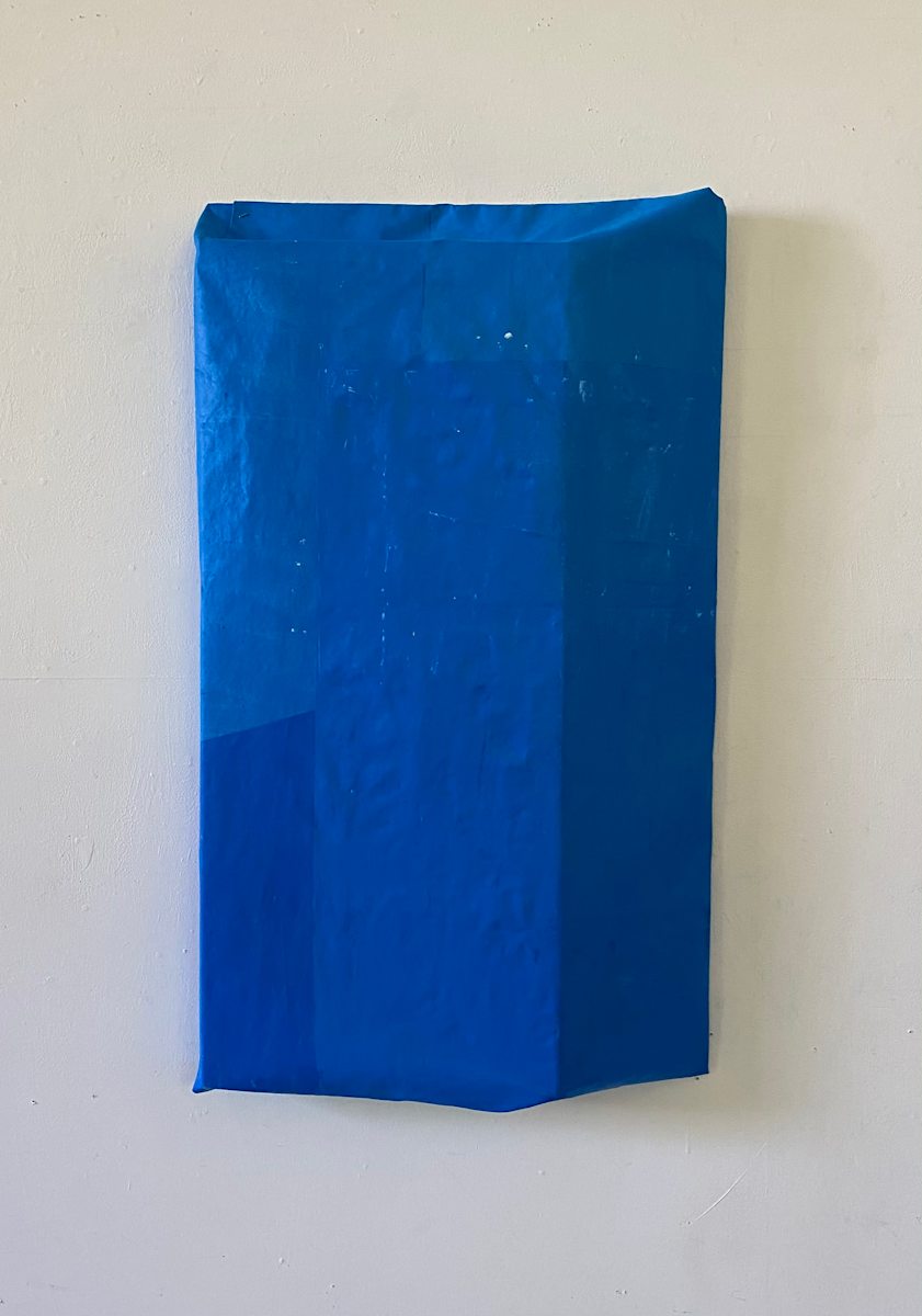 Blue Verticals by Steve Riedell 