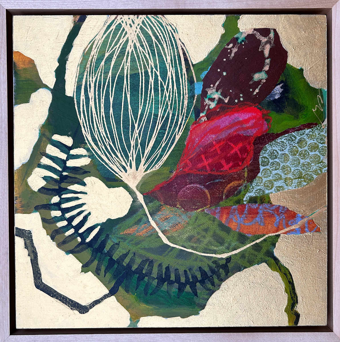 FOREST FLORA 2 (sold) by Rebecca Sower, Image 1.