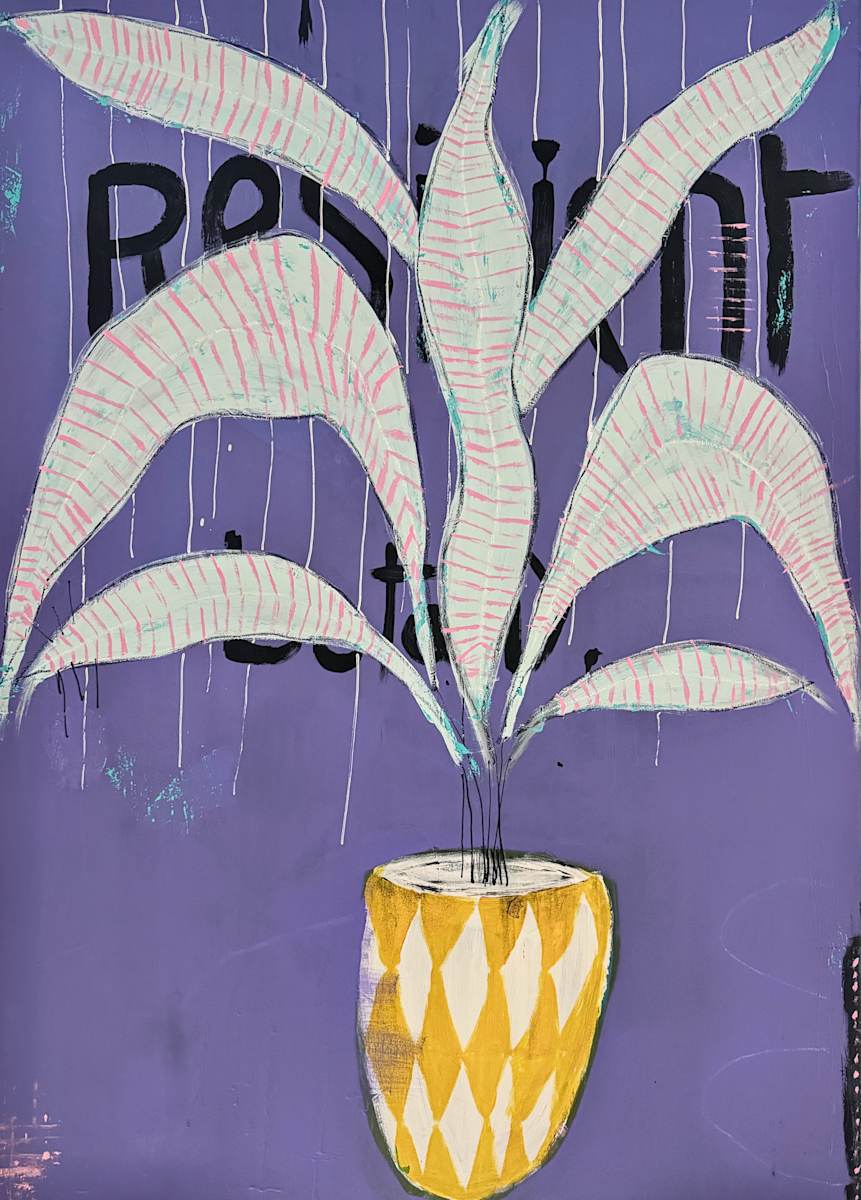 Purple Botany by Hugues Simon, Image 1.