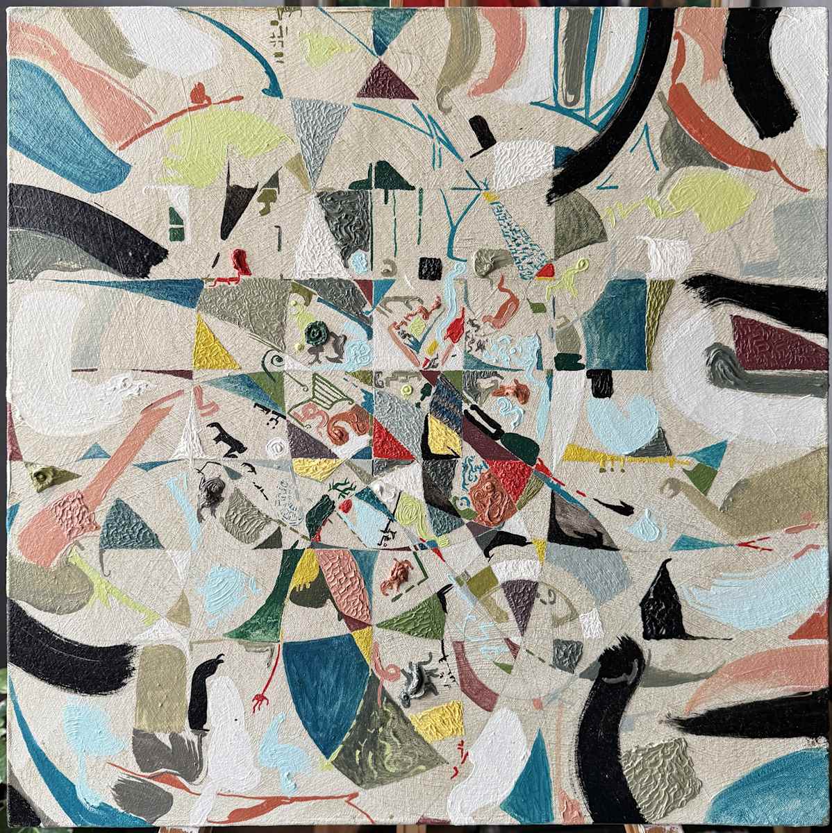 Spiral tectonic diamond by John M Ginocchio 