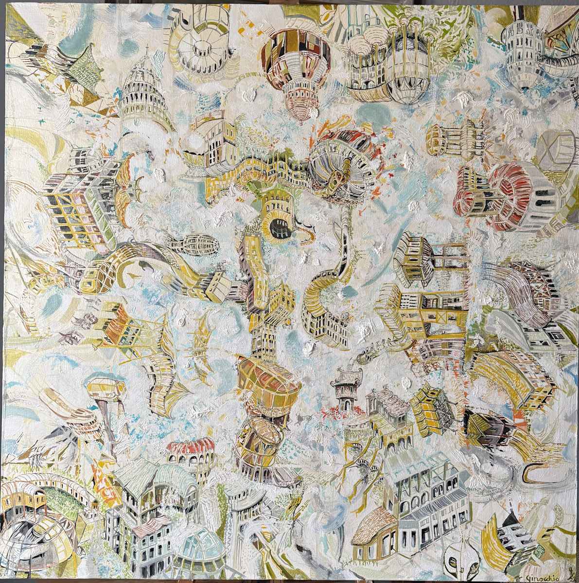 Sky Temple by John M Ginocchio 