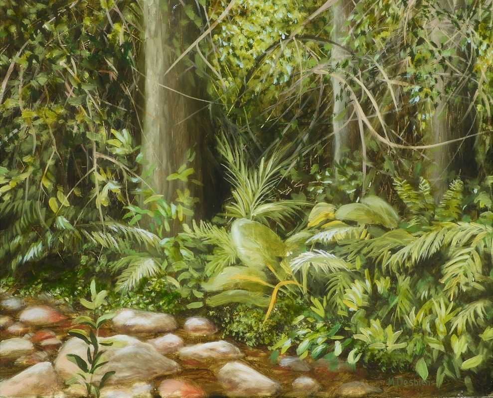 Painting Plein Air at Sandy Creek by Marcel Desbiens, Image 1.