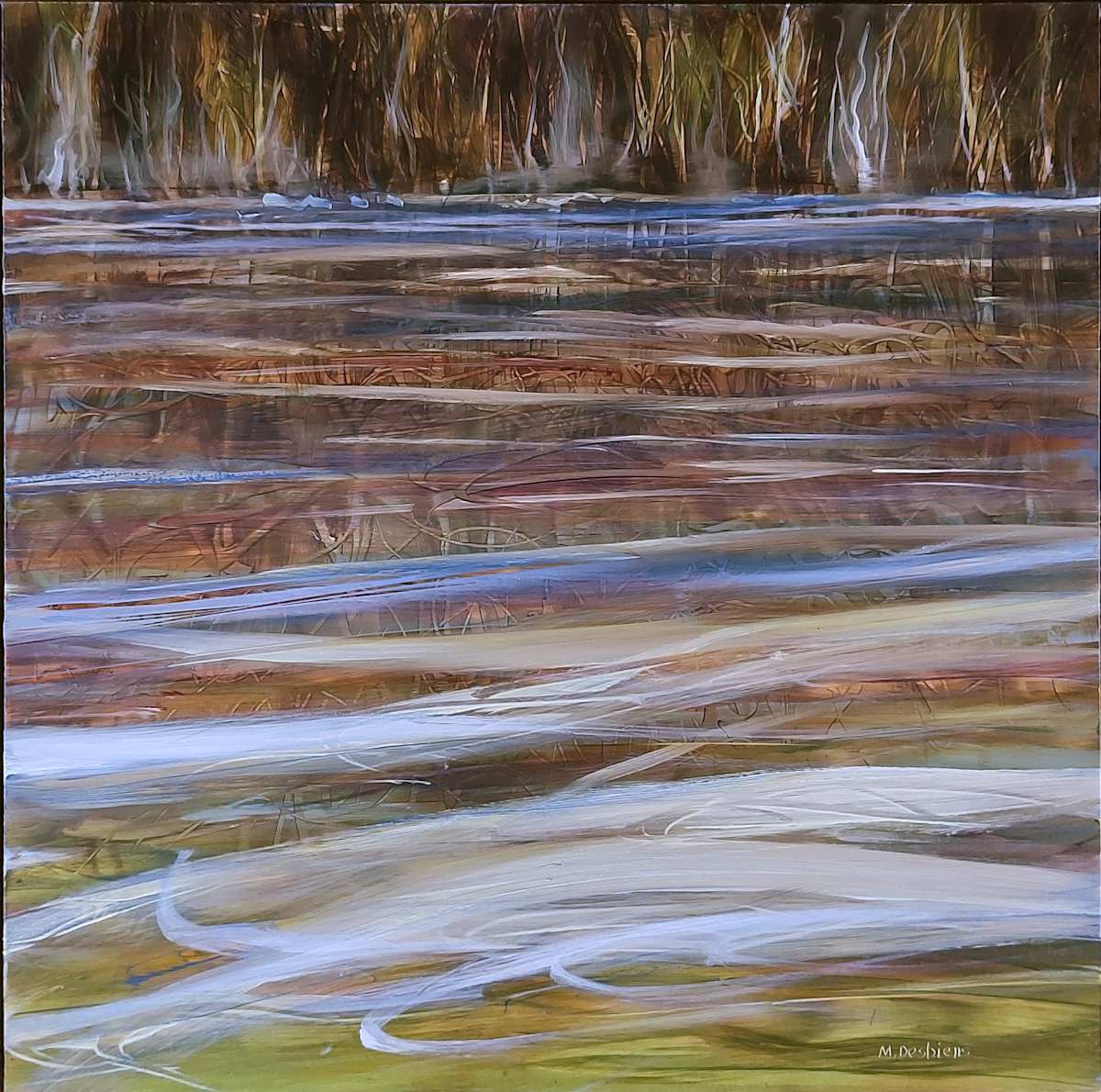 Tree Reflection Abstraction by Marcel Desbiens, Image 1.