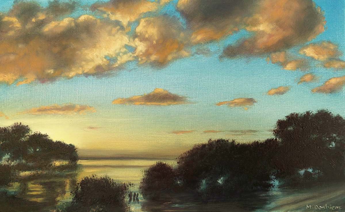 Sunset Over Moreton Bay by Marcel Desbiens, Image 1.
