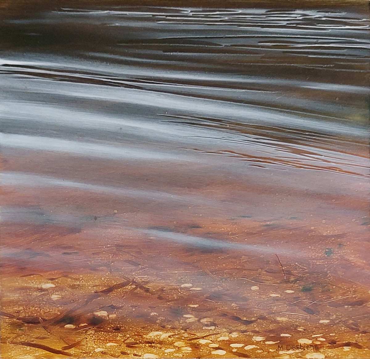 sketches on water reflection by Marcel Desbiens, Image 2.
