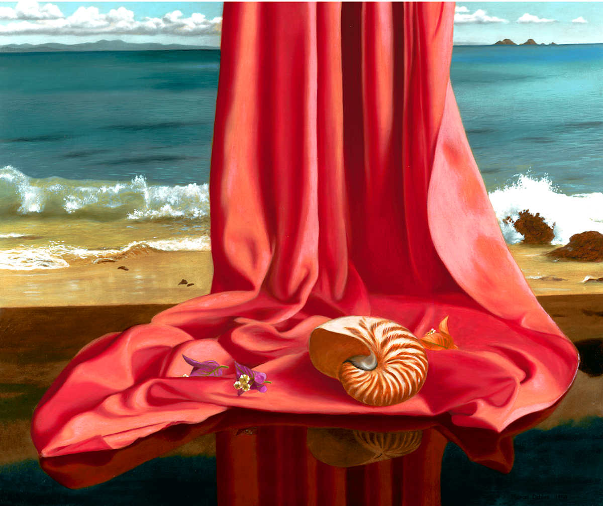 Still Life with a Nautilus by Marcel Desbiens, Image 1.