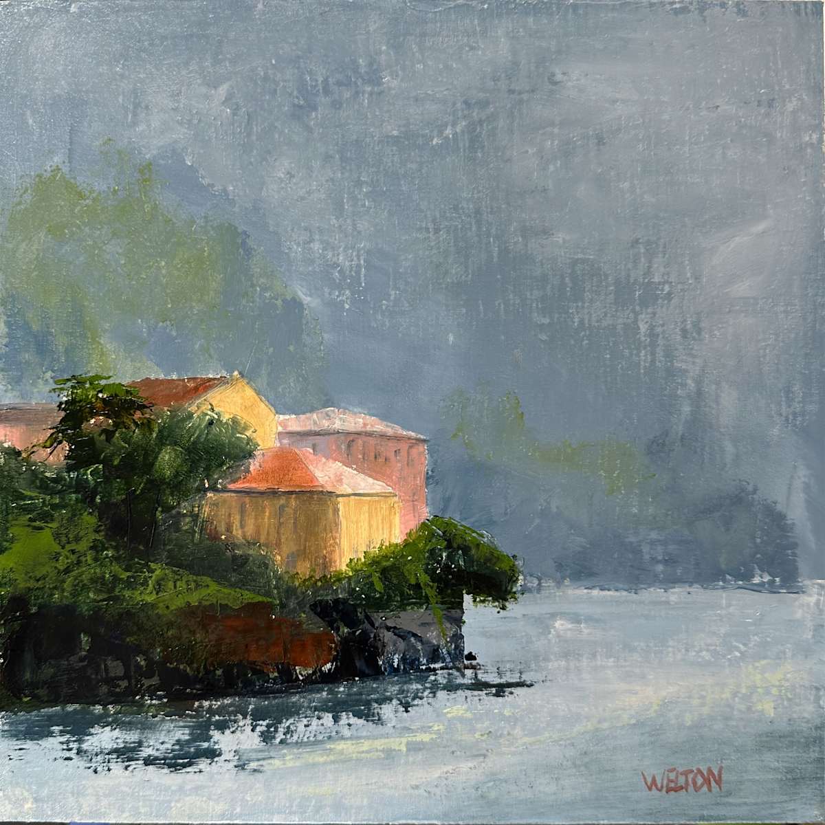 Tremezzo Squared by Wendy Welton, Image 1.