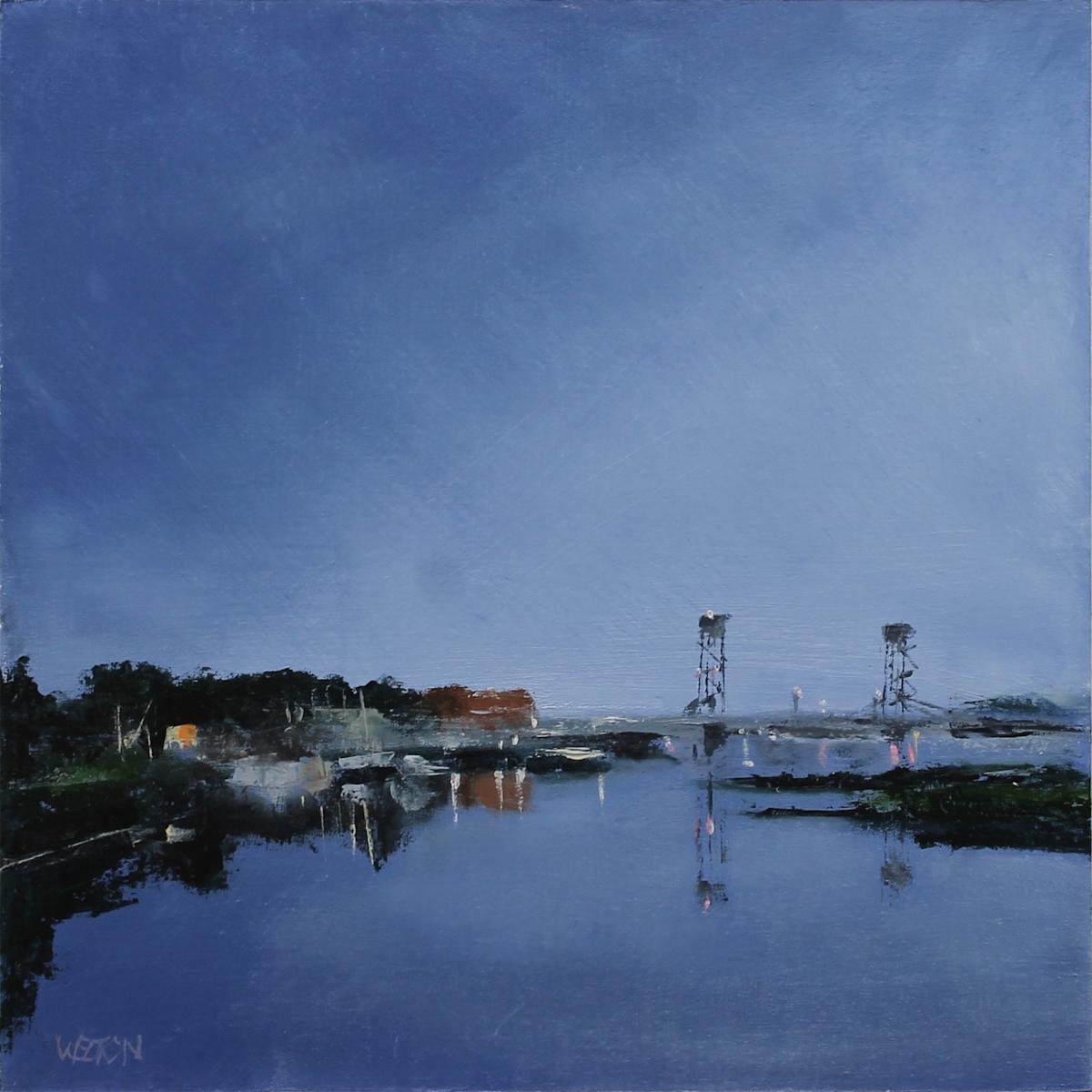 The Old Bridge at Dawn by Wendy Welton  Image: Portsmouth, New Hampshire
Kittery, Maine