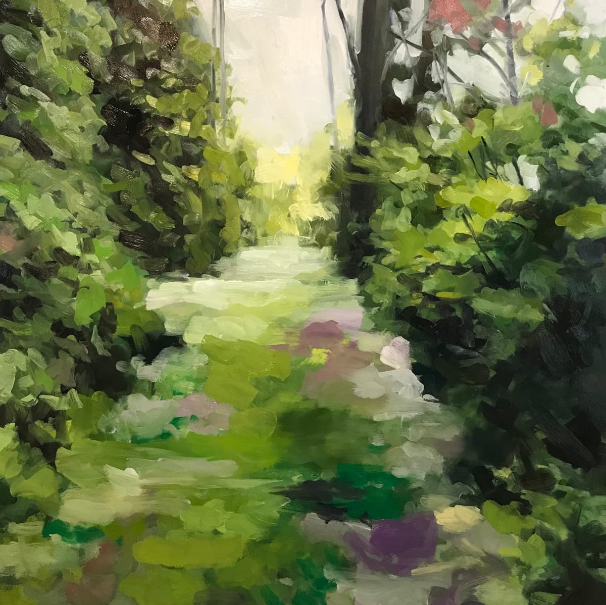 A Child's Path in Asheville by Peter Roux 