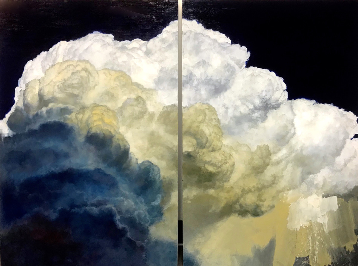 Suspension (overlap) no.2 by Peter Roux 