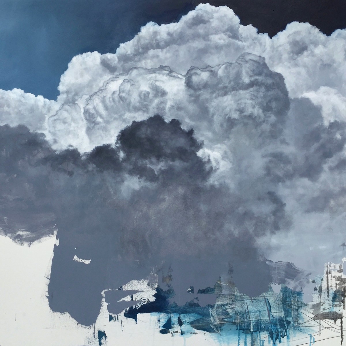 Suspension (east sky) XV by Peter Roux 