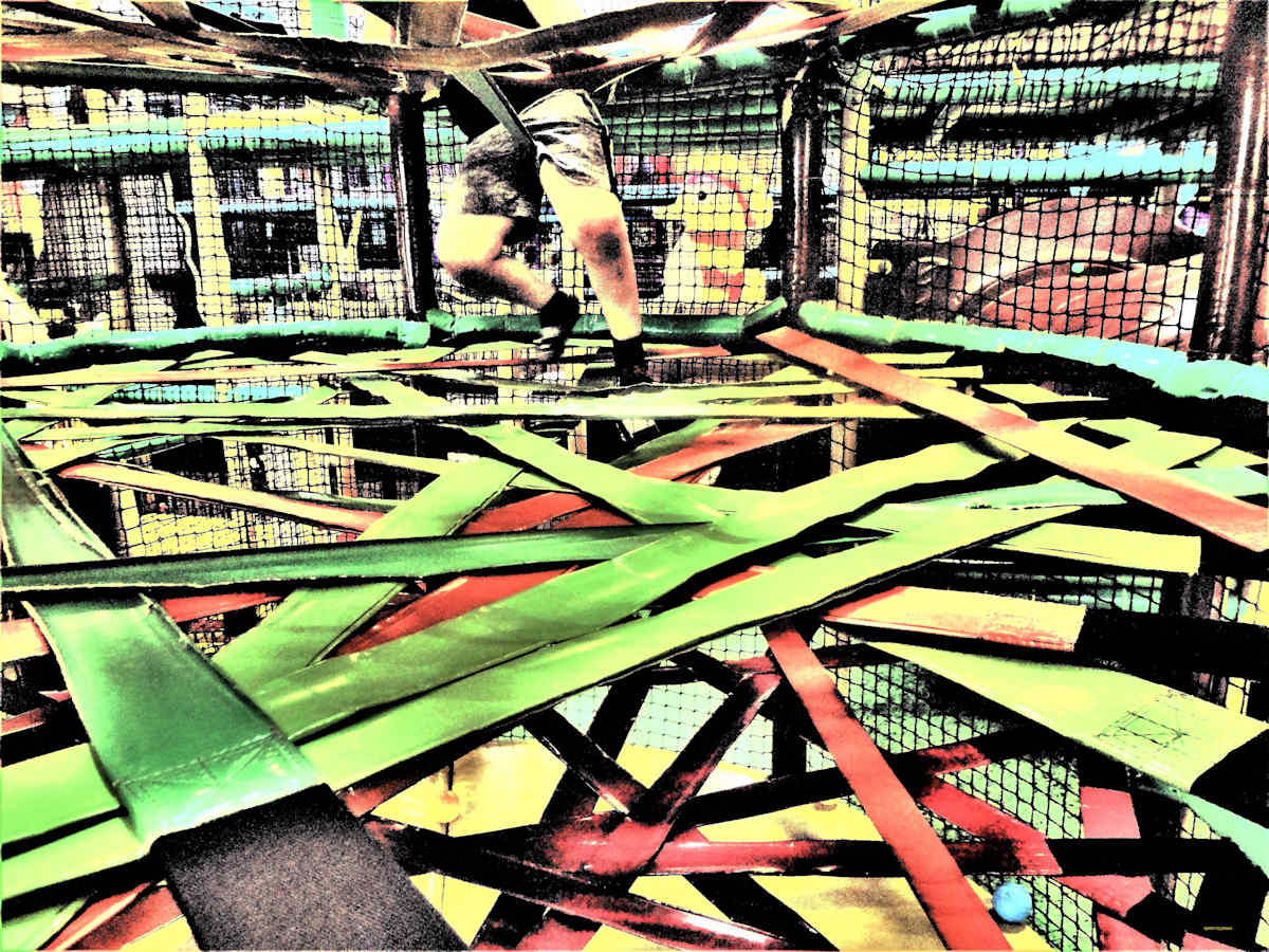 Bouncing Birthday Boy by GERRY FELDMAN 