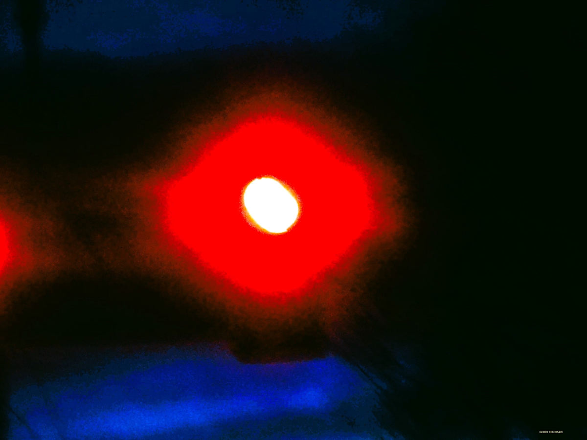 Red Ring Around the Moon by GERRY FELDMAN, Image 1.