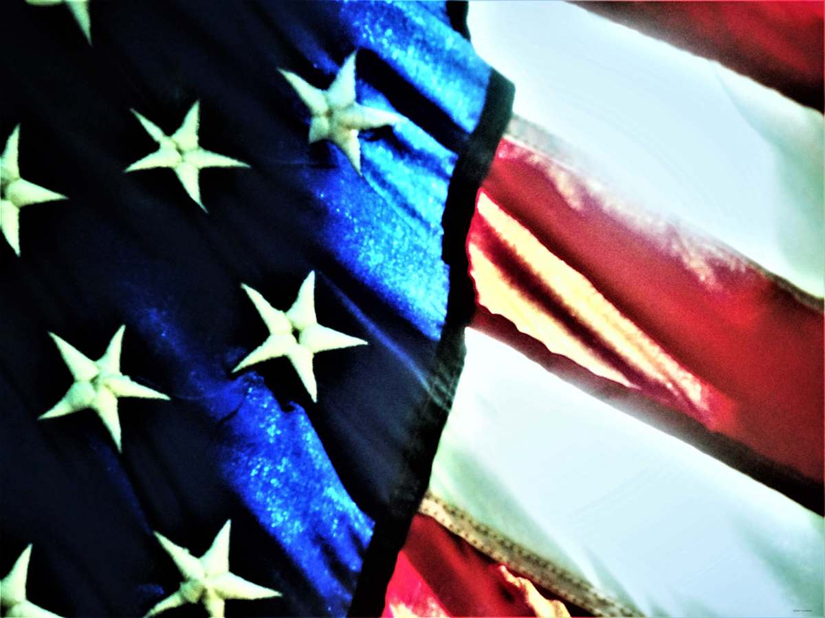 The Fraying of the Flag by GERRY FELDMAN, Image 1.