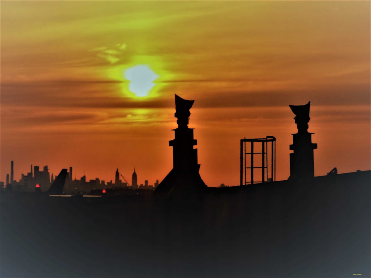 Twin Sentinels of Morning by GERRY FELDMAN, Image 1.