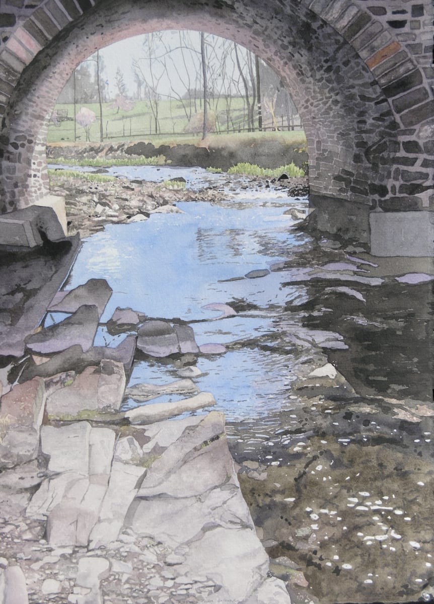 Below the Bridge-Gallows Run by Todd Stone 